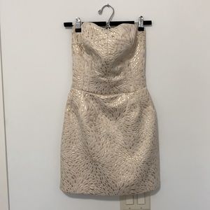 Designer bustier dress